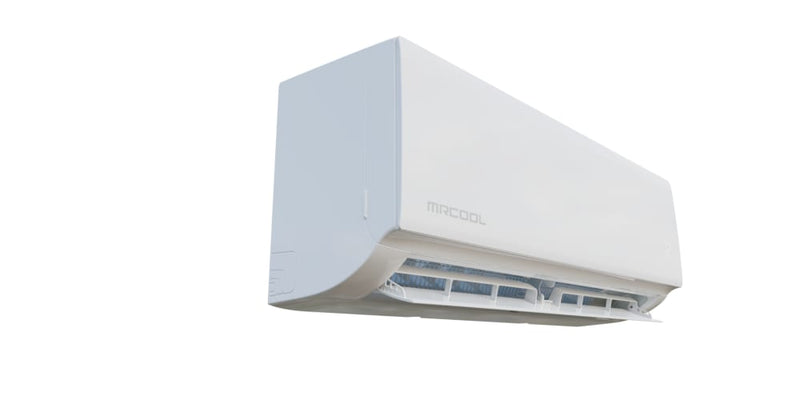 MRCOOL DIY Select 18K BTU 230V R-454B Wall Mount Air Handler side view - DIYS-18-HP-WMAH-230A13-O