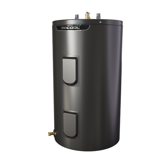 MRCOOL 40 Gallon Electric Tank Water Heater front left