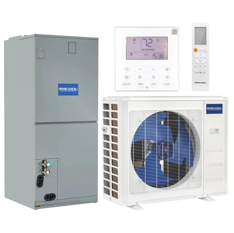 MRCOOL 24K Hyper Heat Central Ducted Complete System CENTRAL-24-HP-230A00