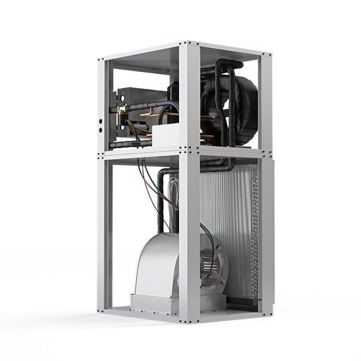 MRCOOL GeoCool 24K BTU Downflow Two-Stage Geothermal Heat Pump Left Return side view - GCHPD024TGTANXL