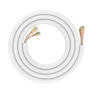 MRCOOL DIY 5th Gen 50ft 1/4x1/2 R-454B Line Set with DIYPro Cable for 9K-18K | DIY50-1412C-O