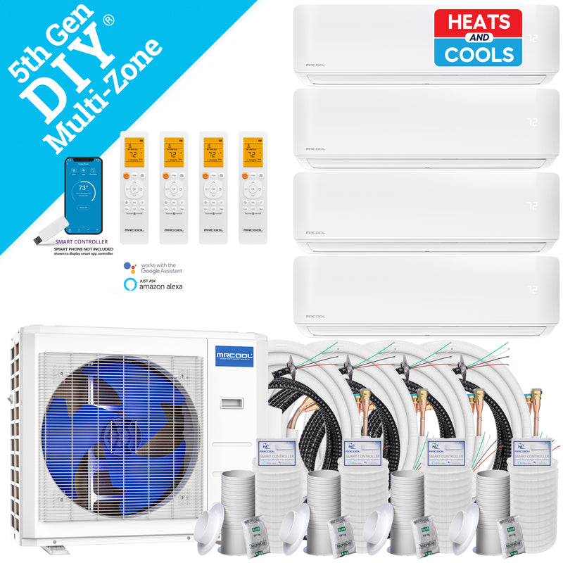 MRCOOL DIY 5th Gen 4-Zone Condenser