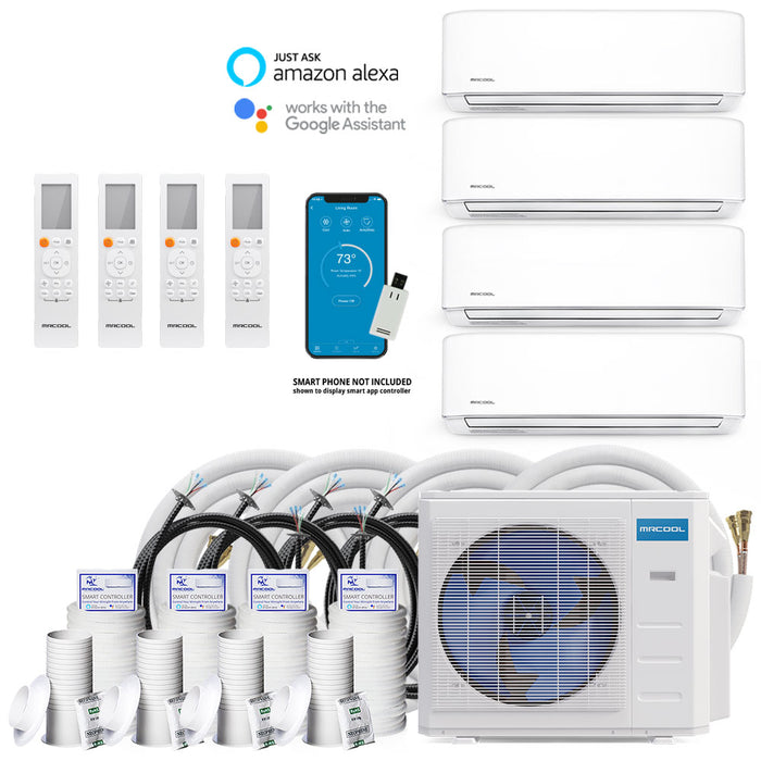 MRCOOL® DIY 4th Gen Multi-Zone 4-Zone Condenser DIY-MULTI4-36HP230C