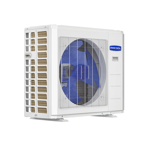 MRCOOL Hyper Heat 2nd Gen 48,000 BTU 4-Ton Central Ducted Heat Pump Condenser - Side View