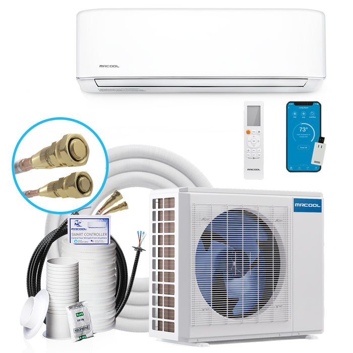 MRCOOL® DIY 4th Gen 36k BTU Ductless Mini-Split Air Handler 208-230V/60Hz DIY-36-HP-WMAH-230C25