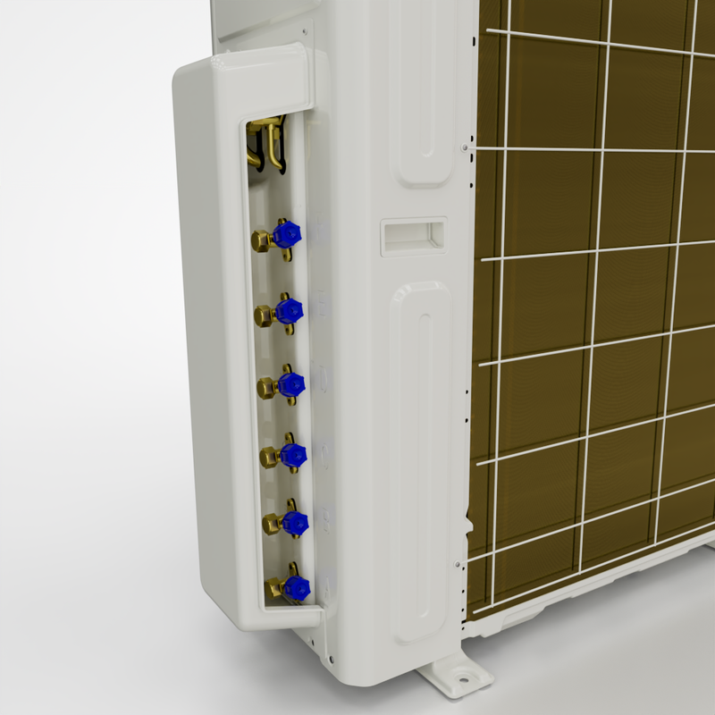 6-Zone condenser