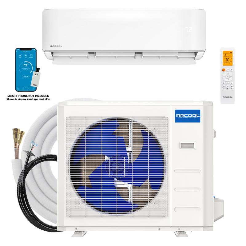 MRCOOL DIY 5th Gen 12k 115V Bundle