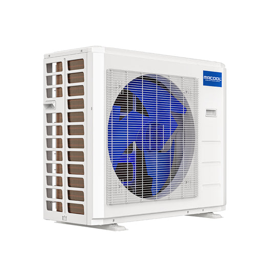 MRCOOL DIY 5th Gen Hyper Heat 18K BTU Condenser - Side View