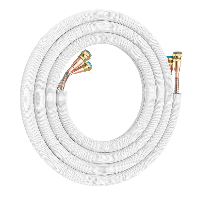 MRCOOL DIY 4th Gen 35ft 1/4x1/2 R-410A Line Set with Cable for 9K-18K | DIY35-1412C