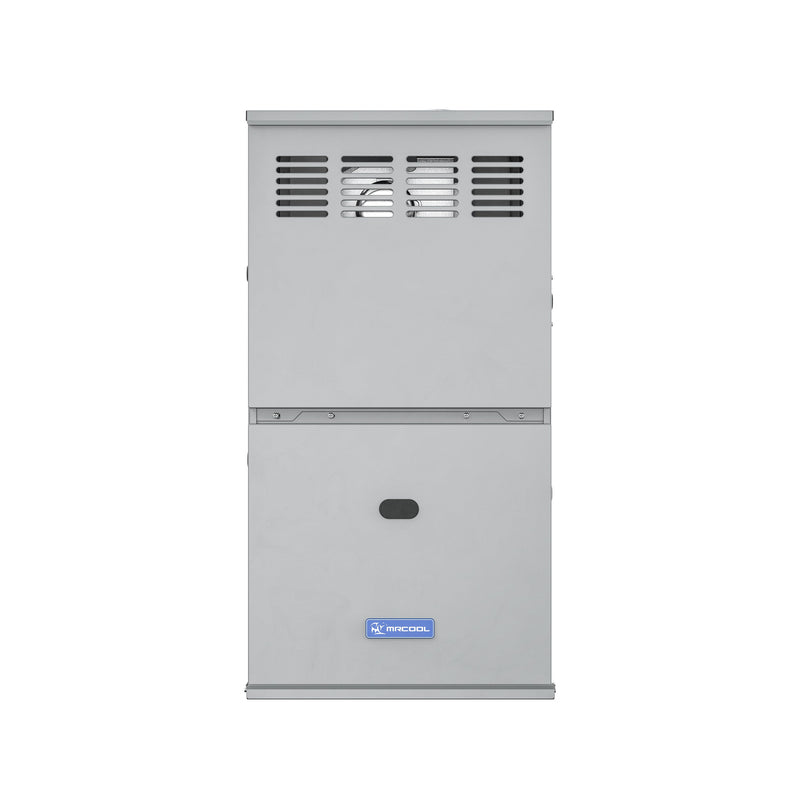 MRCOOL VersaPro 40K BTU 80% AFUE Two-Stage Gas Furnace front view - MGA80EE040A3B