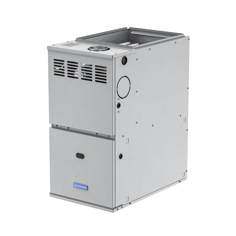MRCOOL VersaPro 100K BTU 80% AFUE Two-Stage Gas Furnace installation view - MGA80EE100C5B