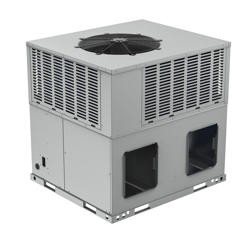 MRCOOL VersaPro MPG42S090MO13C Gas Package Unit - Side View