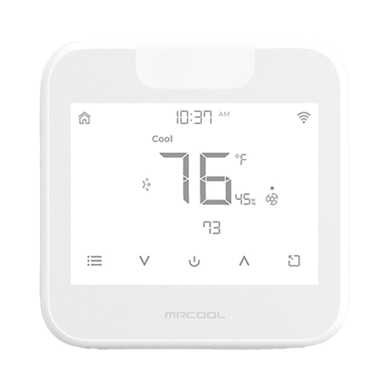 MRCOOL Smart Wi-Fi Mini-Stat Thermostat App-Controlled Mini-Split Heat Pump | MST05