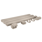 MRCOOL LineGuard 4.5in 16-Piece Line Set Cover Kit Tan | MLG450-T